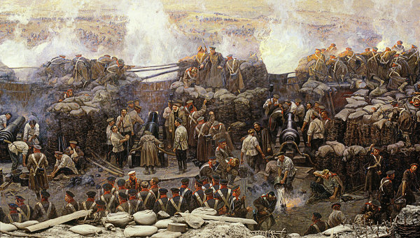 Панорама Оборона Севастополя 1854-1855 гг.. Архив